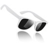 Sunier Polarized Sunglasses for Men and Women, Retro Square Matte