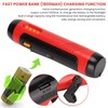 JX‑502 Emergency Flashlight 3W Strong Light LED Hand Crank Flashlight