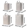AIMALL 4-Pack Compression Travel Storage Bags Set - Waterproof Vacuum