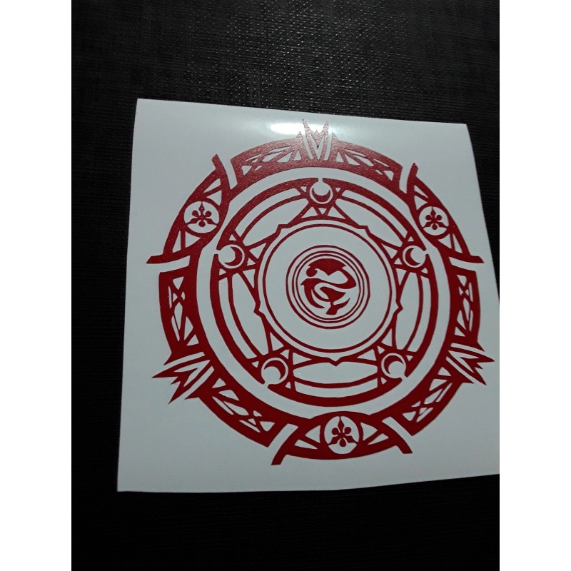 House of Gremory Seal Symbol Rias High School DxD Sticker