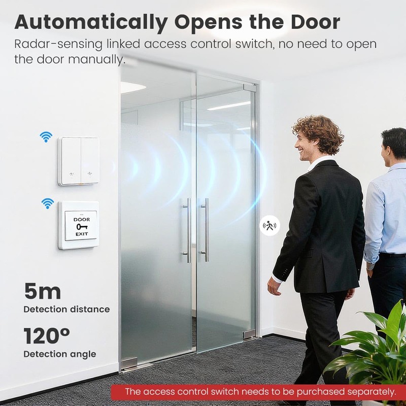 Acmerota WiFi Smart Motion Sensor Motion Detectors 10G Radar Switch