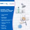Kenney KN614124 Easy Slide 4-Way Adjustable Shower Caddy, 25.5" L
