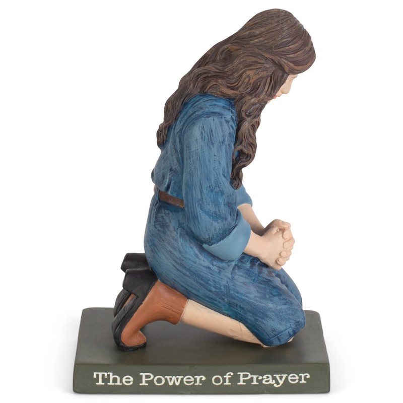 Dicksons Power of Prayer Woman Natural 5 x 3 Resin