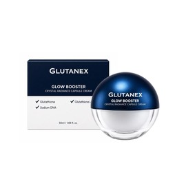 Glutanex Glow Booster Capsule Cream 1.7 fl oz – Niacinamida e hidratante facial hidratante con glutatión, cuidado diario ligero