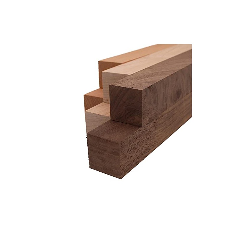 Barrington Hardwoods Maple, Walnut, and Cherry Turning Blank Variety Pack