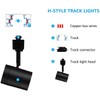 LEONLITE Dimmable LED Track Lighting Heads, Compatible with Single Circuit