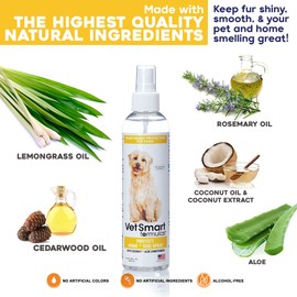 Protect Home + Dog Spray; Eliminate Scratching, Itching, and Hot Spots and Keep Your Home Safe and Smelling Great; Plant-Based All-Natural Formula - Made in USA