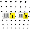 STORE FIXTURES DIRECT Pegboard Label Holder, Scannable UPC Ticket Display