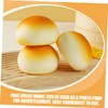 ibasenice 5pcs Simulated Bread Model Fake Food Baguette Pretzel Artificial