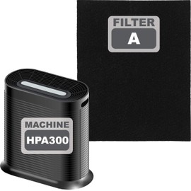 HRF-A300 Honeywell Compatible (6 Pack) Pre Cut Activated Carbon Pre Filter HPA 300 Series Compatible Replacement Pre Filter