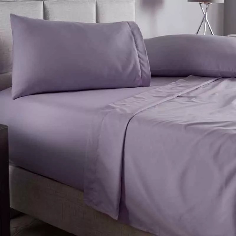 Vianney Juego De Sabanas Matrimonial Viasoft Lila Vianney