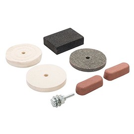 Silverline 363506 100 mm Drill Buffing and Polishing Kit (7 Piece)