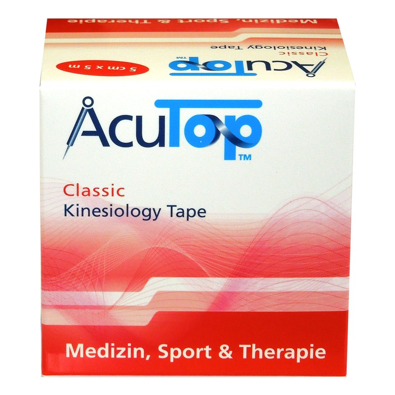 AcuTop Original Kinesiology Tape Classic, Red