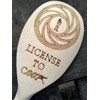 FastCraft JAMES BOND 007 INSPIRED WOODEN BAKING SPOON WOOD KITCHEN