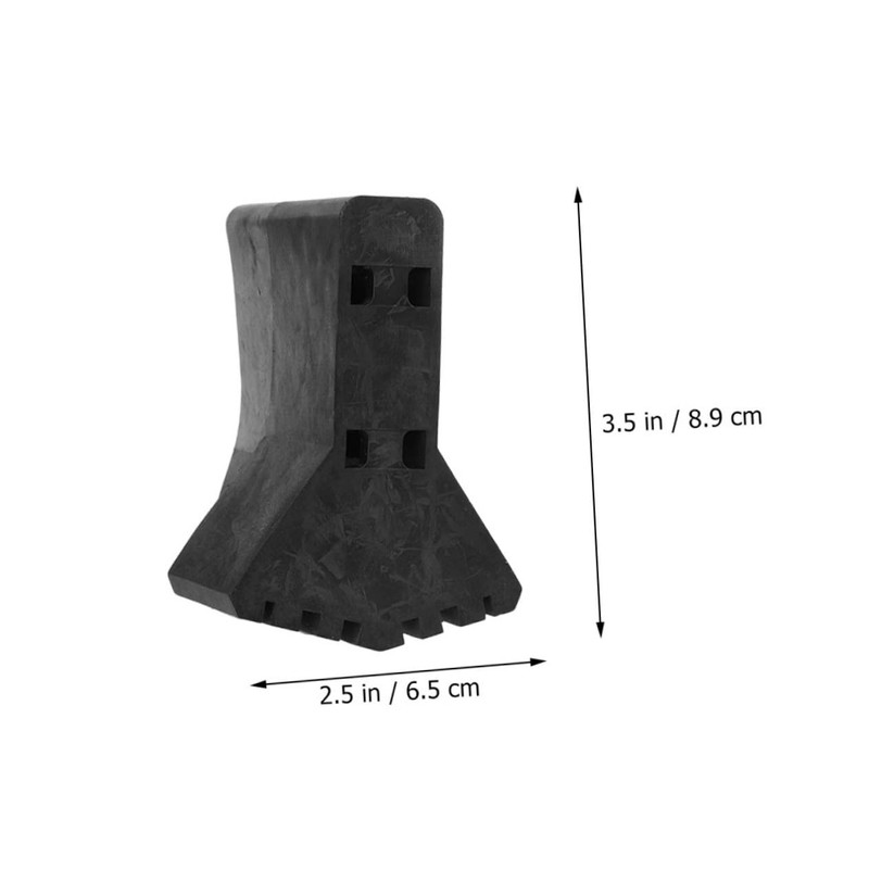 TEHAUX 2Pcs Ladder Foot Covers Non Slip Tips for Stability