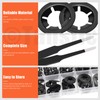 Tanstic 350Pcs Internal Tooth Star Lock Washers Push On Locking