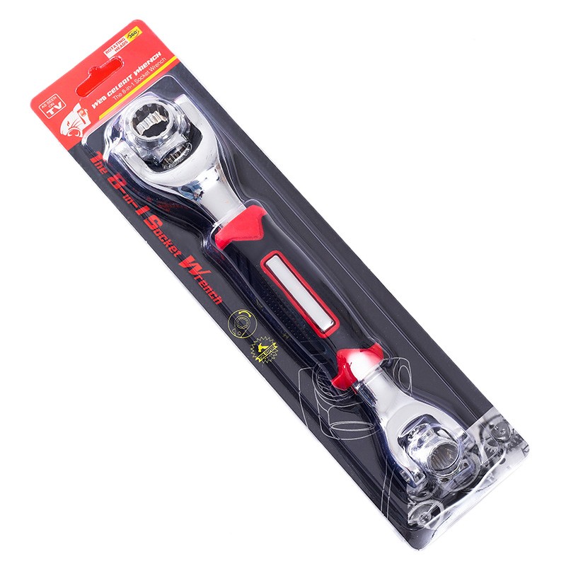 Dog Bone Shape Wrench 48 in 1 Multifunction Universal 360