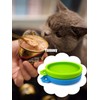 COMTIM Small Size Cat Food Can Lids, 2 Pack Silicone