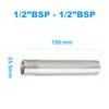 ERGAOBOY 2 Pcs 150mm 1/2" x 1/2" Male BSP Nipple