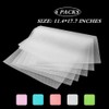 Bloss 6 PCS Shelf Mats Refrigerator Liners, Refrigerator Pads Can