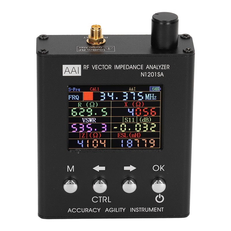 RF Vector Impedance Analyzer 2.4 Inch Screen ANT SWR Antenna
