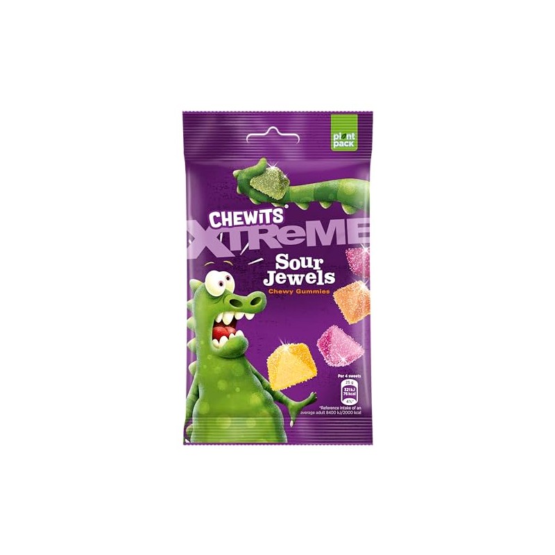 Chewits Jewels Sour Mix 125g x 1