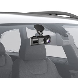 Oewnvmd 3 Camera Lens Front and Rear Inside Dashcam HD 1080P Video Recorder Night Vision