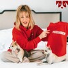 Oh Norman! Freeloader Dog Hoodie by Kaley Cuoco, Premium Quality