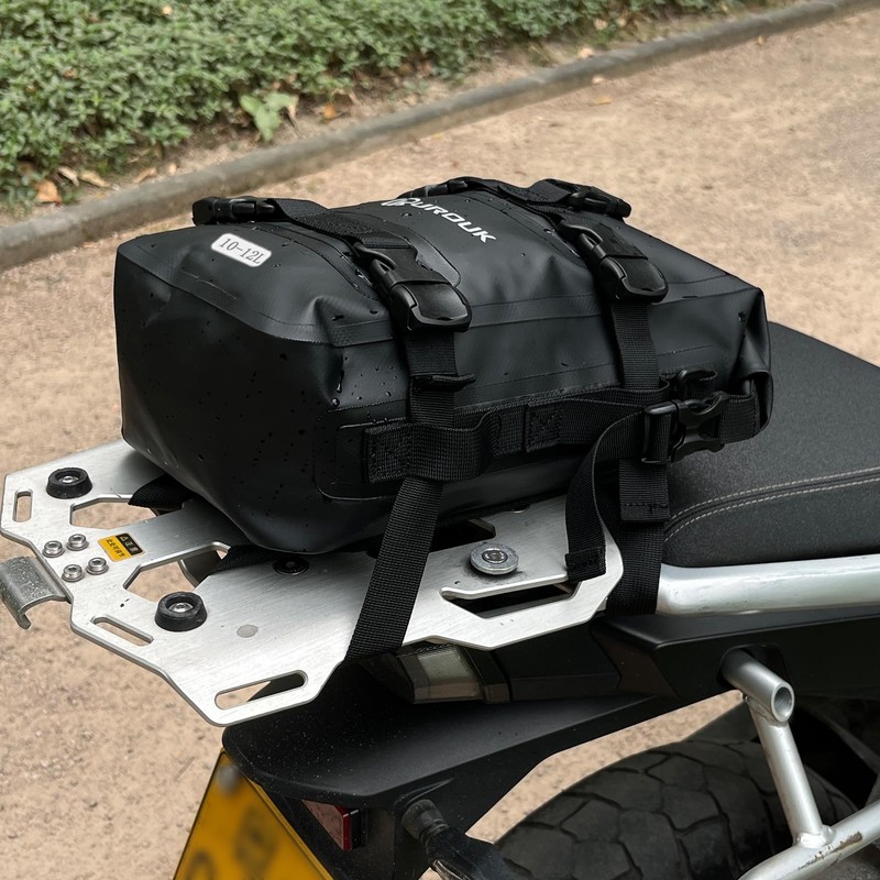 UROUK 6-8L Waterproof Motorcycle Bumper Bag Motor Crash Bar Bag