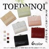[TOEDNNQI] 財布 レディース ミニ財布 がま口 3つ折り財布 女の子 コンパクト 小さい ウォレットお札が折れない