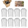 YYTECH Pack of 8 Gutter Leaf Protection, Rain Gutter Leaf