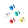 Jiu Man 5 Piece 24mm Full Color LED Illuminated Push