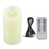 Rechargeable LED Candles Simulation High Brightness Romantic Flameless Flickering Dancing