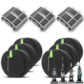 Lemige Filter Replacement for Bissell Pet Hair Eraser 39883 3774F 3774 3774G 3775 SurfaceSense 3418 3415 MultiClean 3402 3409 PowerLifte 3404 Vacuum Cleaners, 1635630&1635629