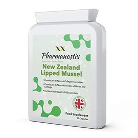 Green Lipped Mussel 500mg 90 Capsules – sustainably sourced from Pure New Zealand Waters, expertly extracted Using CO2 – Non-GMO, Gluten & Dairy Free - Manufactured in The UK