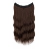 Xbwig Extensiones De Cabello De Alambre Invisible De 22 Pulgadas