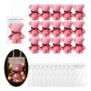 15 Toallas De Osos Suave Con Luz Led,regalo Para Decoración