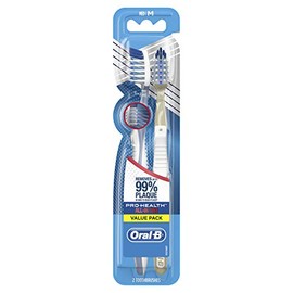 Oral-B Pro-Health All-In-One 40 Medium Toothbrush Twin Pack, 2 Count