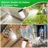 Qualirey Electric Diatomaceous Earth Duster, Powder Duster with 7.5'' Extension