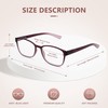 EASY READ 2 Pack Ultra Slim Reading Glasses for Women