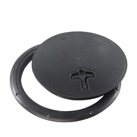 Nilson Direct Ice Fish House Snap Tight in Hole Cover Shack Round Trim