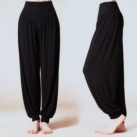 Women's High-Stretch Yoga Training Jogger Pants Black/XL