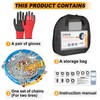 Diluculo Diluculo Snow Chains,Tire Chains for Car Pickup Suv Truks,Easy