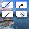 100pcs Eupheng Plus Best Barbless Competition Fly Fishing Hook Collection,