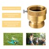 2 Pack Brass Vacuum Breaker 3/4" Inch GHT Hose Bibb
