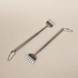 Foldable Antenna Stainless Steel Portable back scratcher 10ea