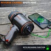 GOODSMANN Spotlight Rechargeable LED Spot Light Flashlight 2000 Lumen Waterproof