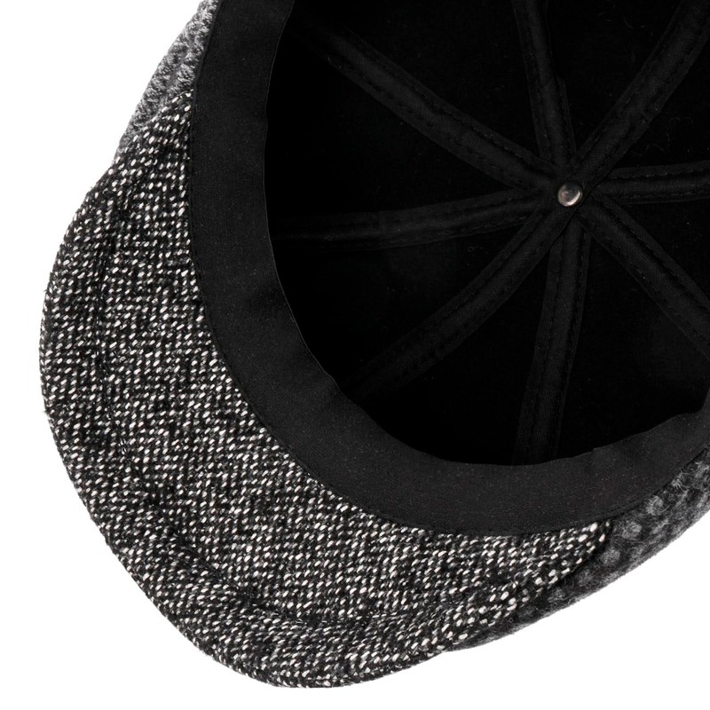 LIERYS Ventano Patchwork Flat Cap - Stylish Peaked Cap -
