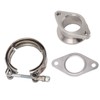 42mm Wastegate Flange 2 Bolt to MVS V Band with