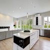 Esfos Pendant Ceiling Light Fixture, LED Kitchen Lighting Crystal Pendant